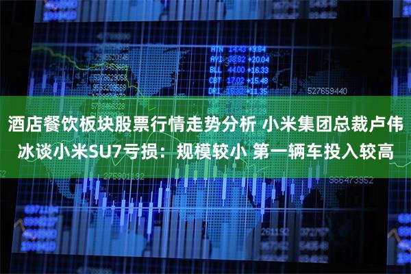 酒店餐饮板块股票行情走势分析 小米集团总裁卢伟冰谈小米SU7亏损：规模较小 第一辆车投入较高