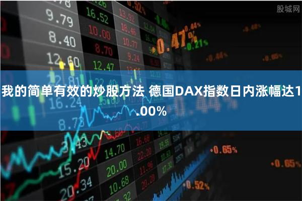 我的简单有效的炒股方法 德国DAX指数日内涨幅达1.00%