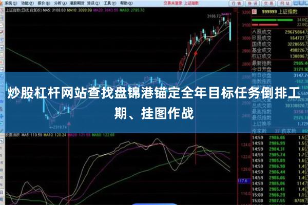 炒股杠杆网站查找盘锦港锚定全年目标任务倒排工期、挂图作战